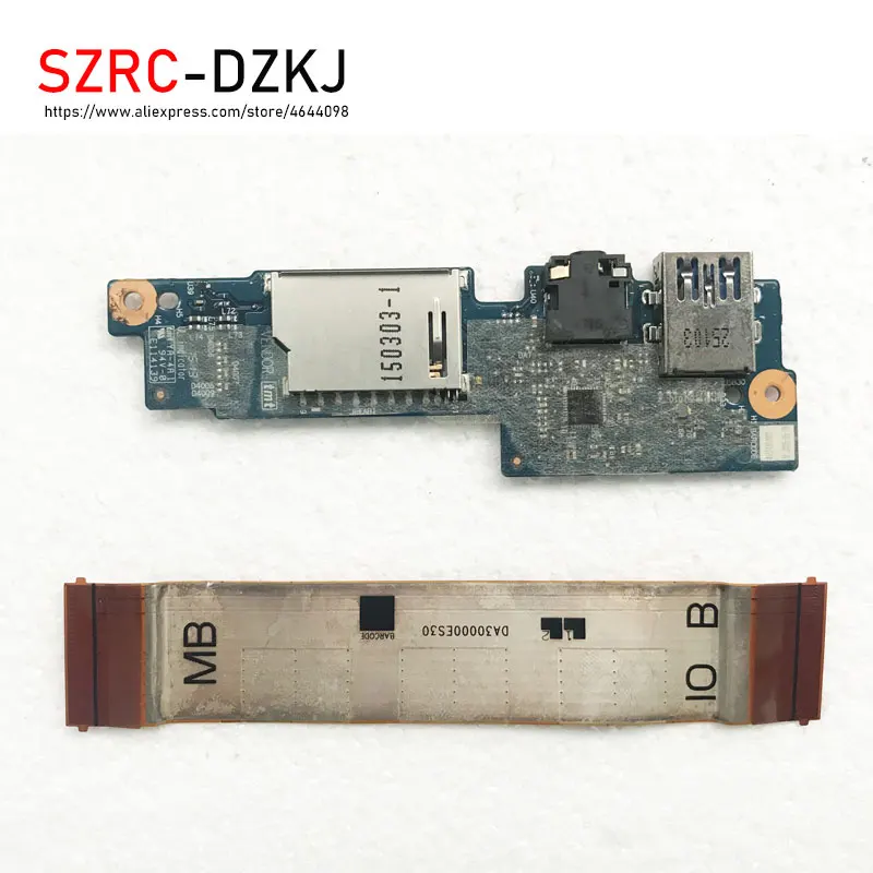 SZRCDZKJ оригинальный для Lenovo YOGA3 14 1470 аудио USB SD кард ридер доска с кабелем BTUU1 NS A383