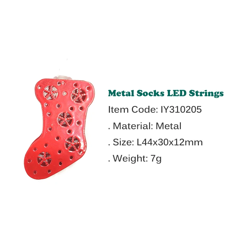 RGBW светодиодные гирлянды для праздничного освещения рождественские носки