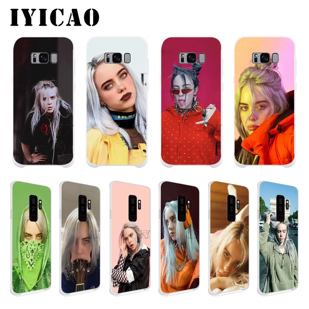 IYICAO Billie Eilish для Samsung Galaxy A3 A5 A6 A7 A8 Plus A9 A10 A30 A40 A50 A70 M10 M20 M30 A10S A20S A30S A40S