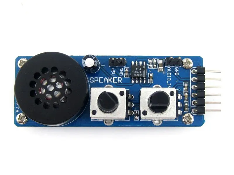 

Analog Test Board Analog Input/Output Module for Testing Integrated AD/DA Function MCUs with LM386M,Speaker Adjustable Resistor