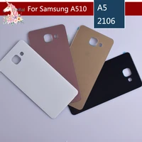 20pcs for samsung galaxy a510 a510f a5100 a5 2016 housing battery cover door rear chassis back case housing glass replacement