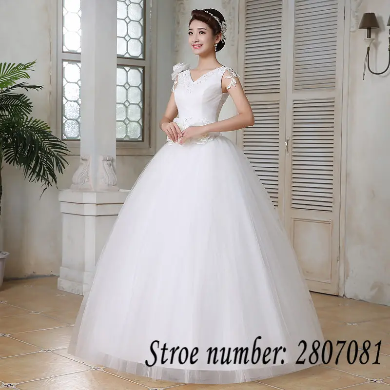 Бесплатная доставка свадебное платье из тюля с v образным вырезом без рукавов