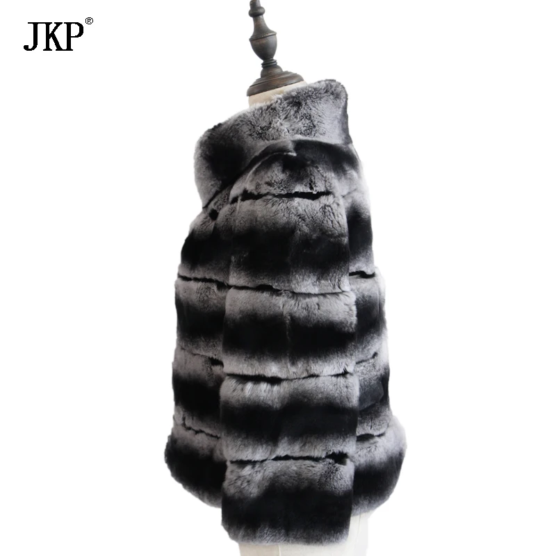 Детская меховая куртка для мальчиков и девочек теплая зимняя из натурального