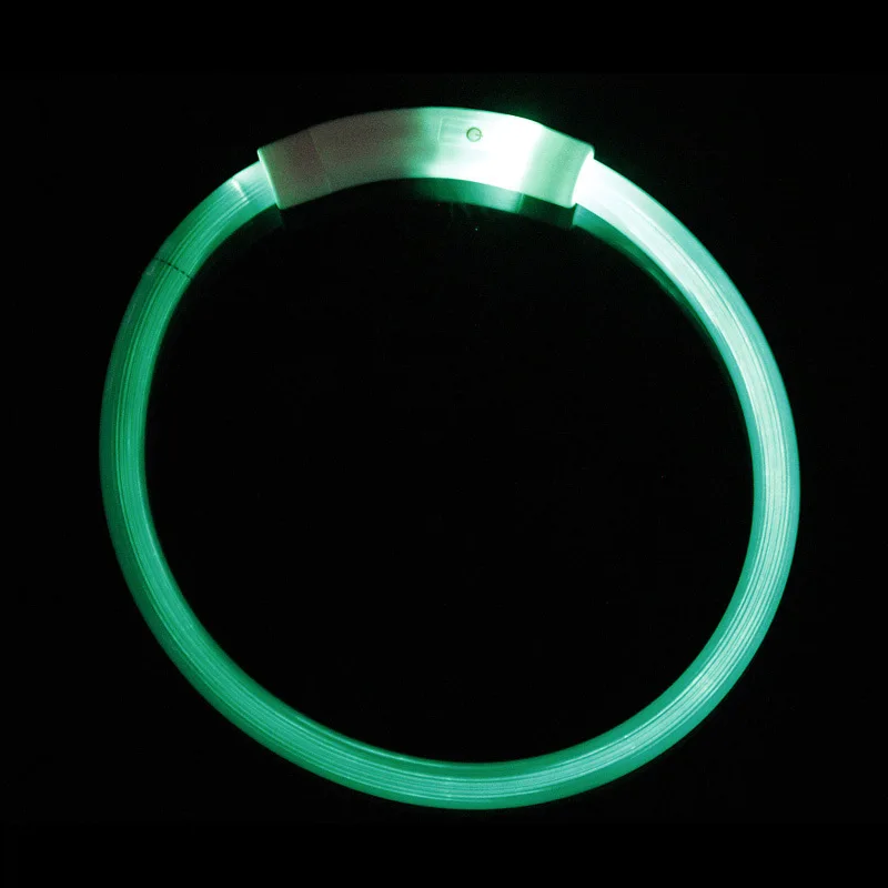 Pet Dog Collar LED Glowing Puppy Night Safty USB Charging Accessories HG99 | Дом и сад