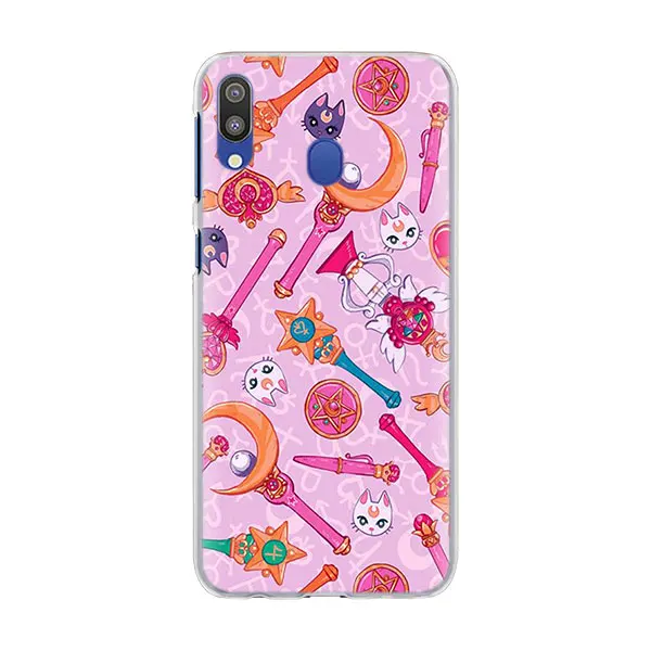12 Чехлы Сейлор Мун для samsung Galaxy A30 A50 M10 M20 M30 A6 A7 A8+ A9 S10 Plus S10e жесткий чехол из поликарбоната - Цвет: 12