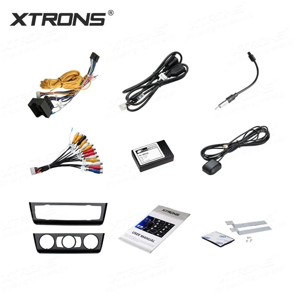 XTRONS 7 дюймов HD цифровой сенсорный экран Экран Dual CANbus GPS навигация рулевого колеса