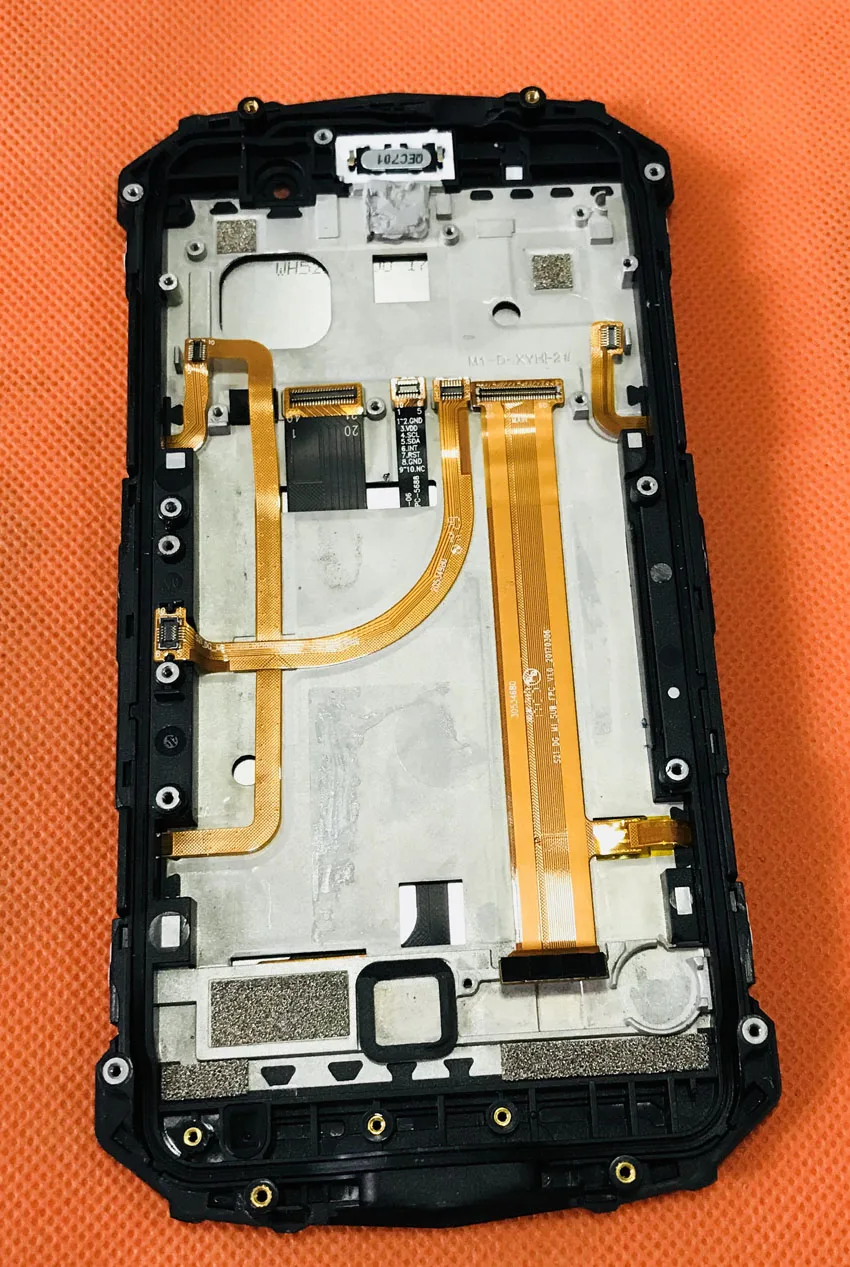 Оригинальный ЖК дисплей б/у + сенсорный экран рамка для DOOGEE S60 Helio P25 Octa Core 5 2 ''FHD