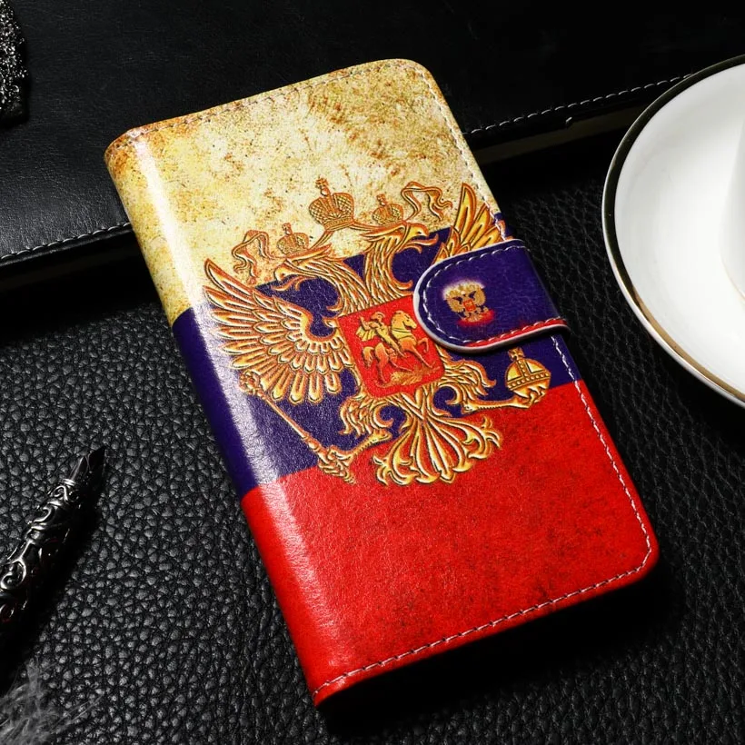Флип-чехол из искусственной кожи чехол s для huawei P20 Lite чехол-кошелек с рисунком mate