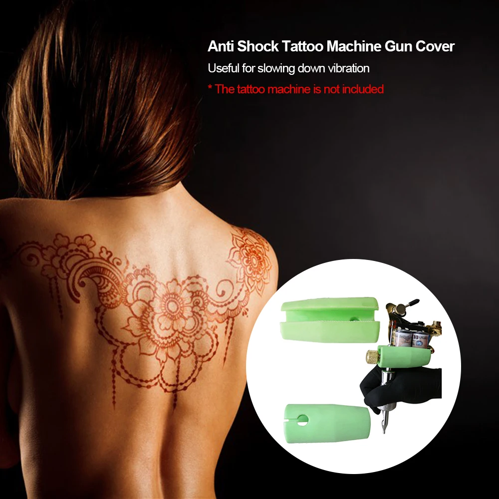 1 шт. силиконовые противоударные накладки для тату машинки|Наборы татуажа| |