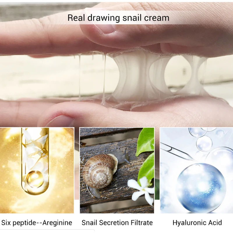 LANBENA Улитка восстановление и отбеливание крем для лица дневной против морщин