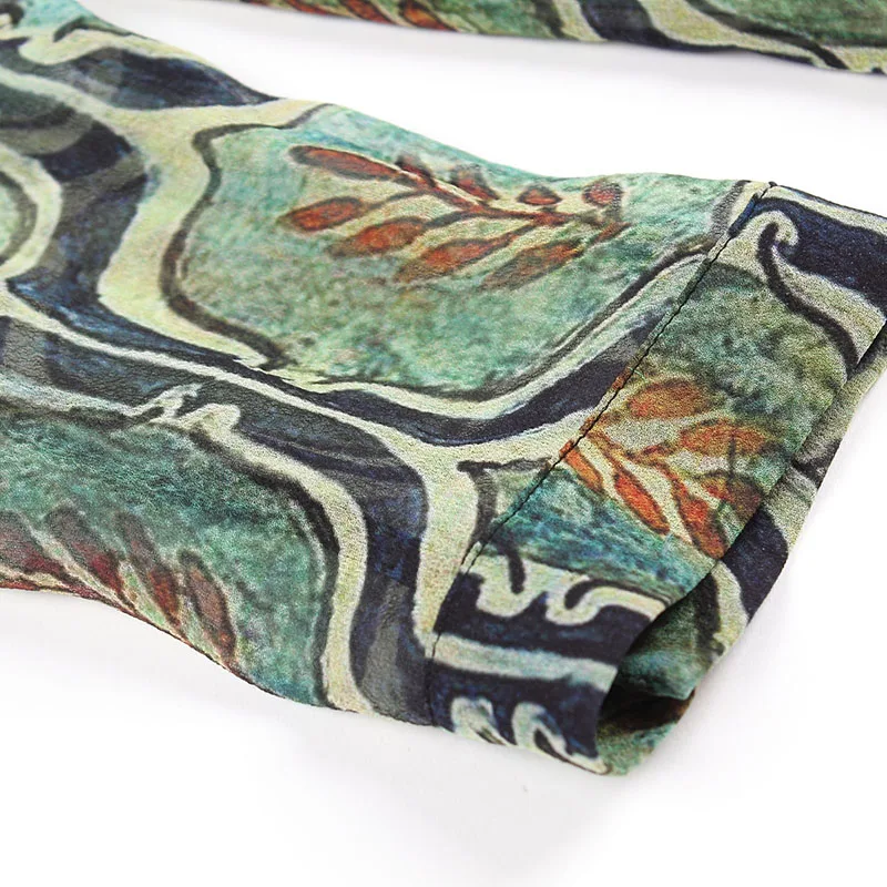 Элегантное женское повседневное модное платье с цветочным принтом свободное