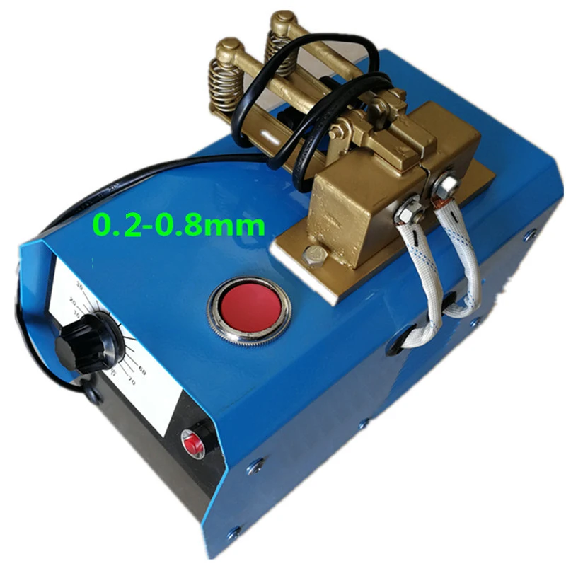 220V 0,2-0,8mm медное железо, сталь, алюминий сварочный аппарат для стыковой сварки специально для нити Y