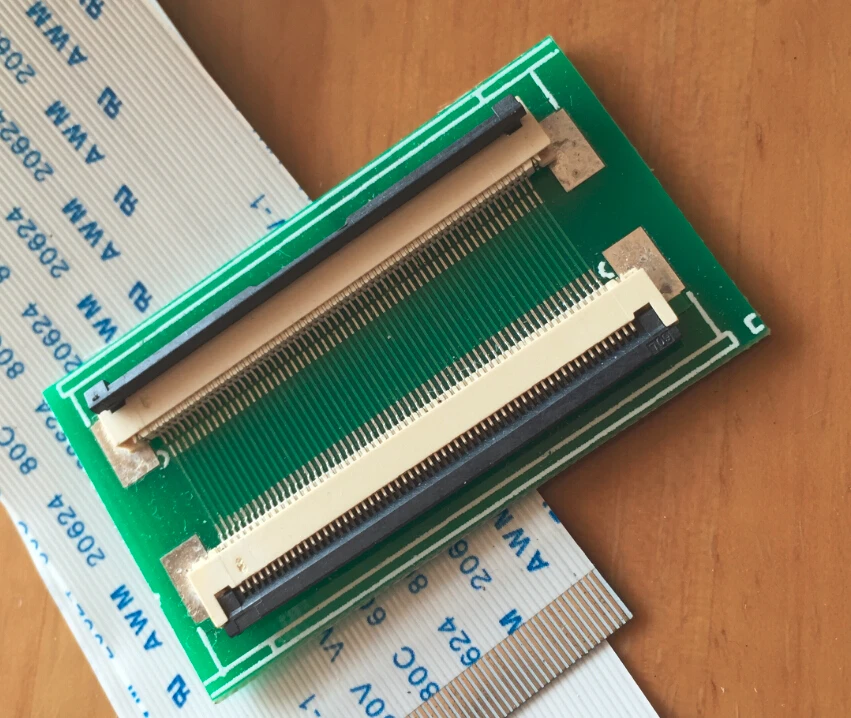 

60Pin To 60Pin ZIF 0.5mm Connector Adapter With Extension Flat Cable FFC Extend