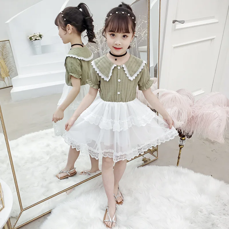 fashion girls dress 2019 summer clothes toddler baby vestidos girl party elegant and wedding 10 12 14 years | Детская одежда и
