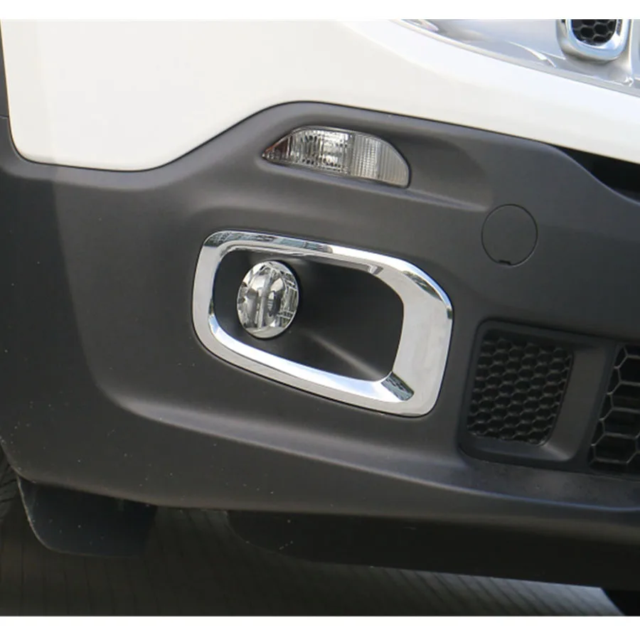Для Jeep Renegade 2015 2016 автомобильный Стайлинг 2 шт./компл. хромированный ABS внешний