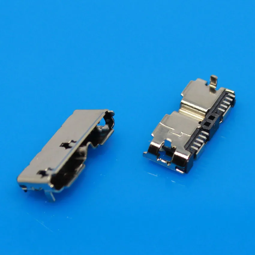 JCD USB 3 0 Micro B Женский 10-контактный разъем для подключения зарядного устройства