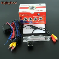 bigbigroad car rear view reverse backup camera with power relay filter for renault koleos 2009 2010 2011 2012 2013 2014