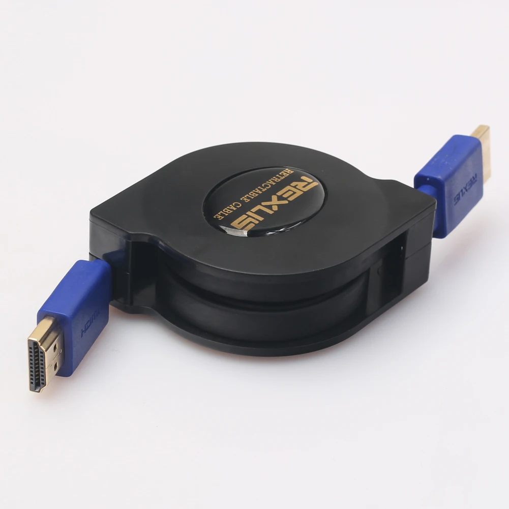 1 м 1,8 м Выдвижной плоский HDMI кабель 3 в 1 HDMI к Мини/микро HDMI Кабель-адаптер для мобильного телефона компьютера ТВ Игры