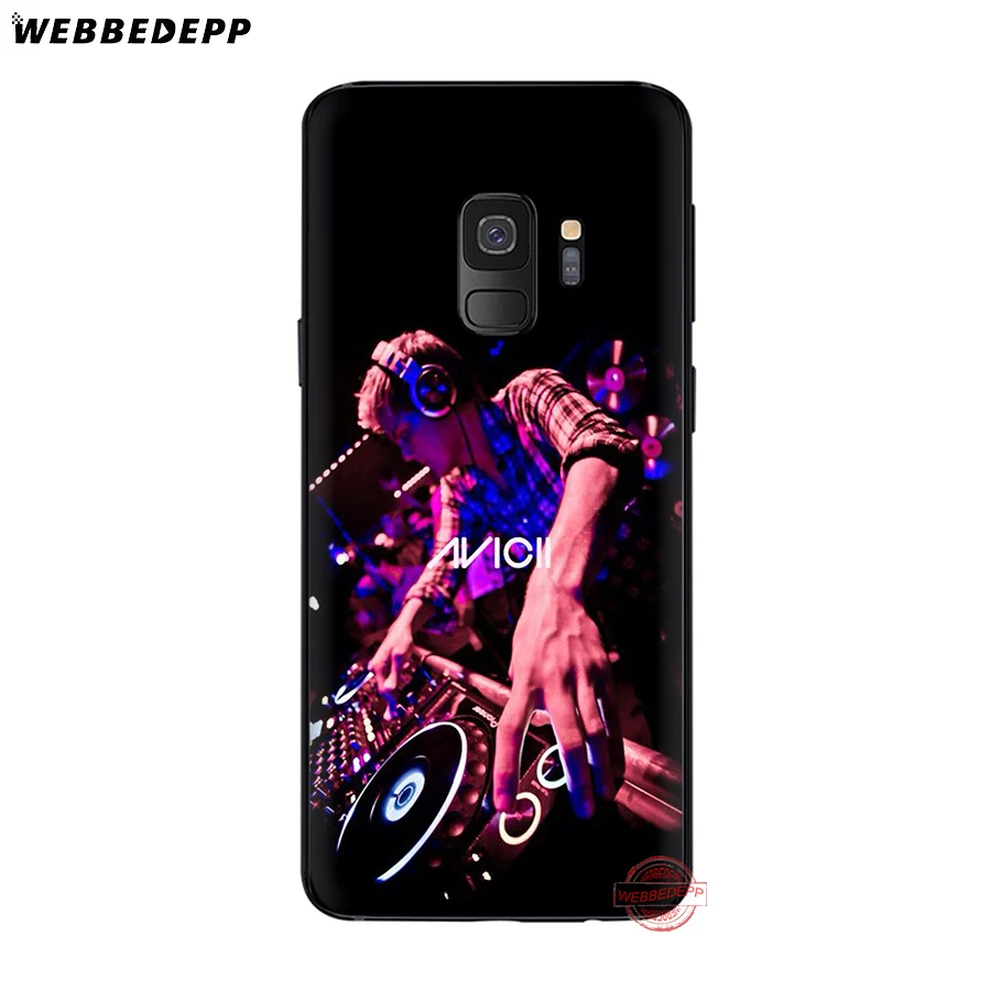 WEBBEDEPP Avicii Dj Tim Bergling Soft Case for Samsung A6 A7 A8 A9 J6 2018 S6 S7 S8 S9 S10E S20 Ultra Note 8 9 10 Lite Plus | Мобильные