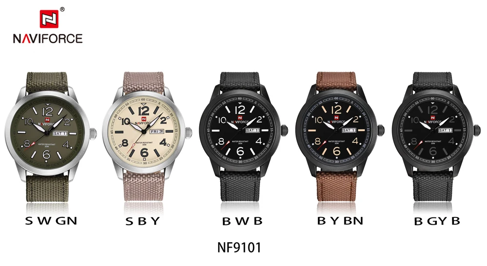 NAVIFORCE спортивные мужские часы армейские военные мужские наручные часы с отображением недели модные повседневные походные мужские часы Saat Relogio Masculino
