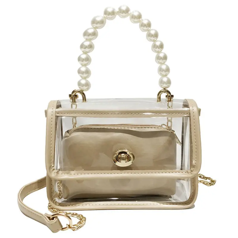 2019 дизайнерская Роскошная Брендовая женская прозрачная сумка маленькая тоут из