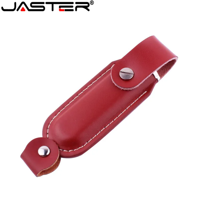 JASTER акция модный кожаный чехол с одной пряжкой USB флеш-накопитель 2 0 4 ГБ 8 16 32 64