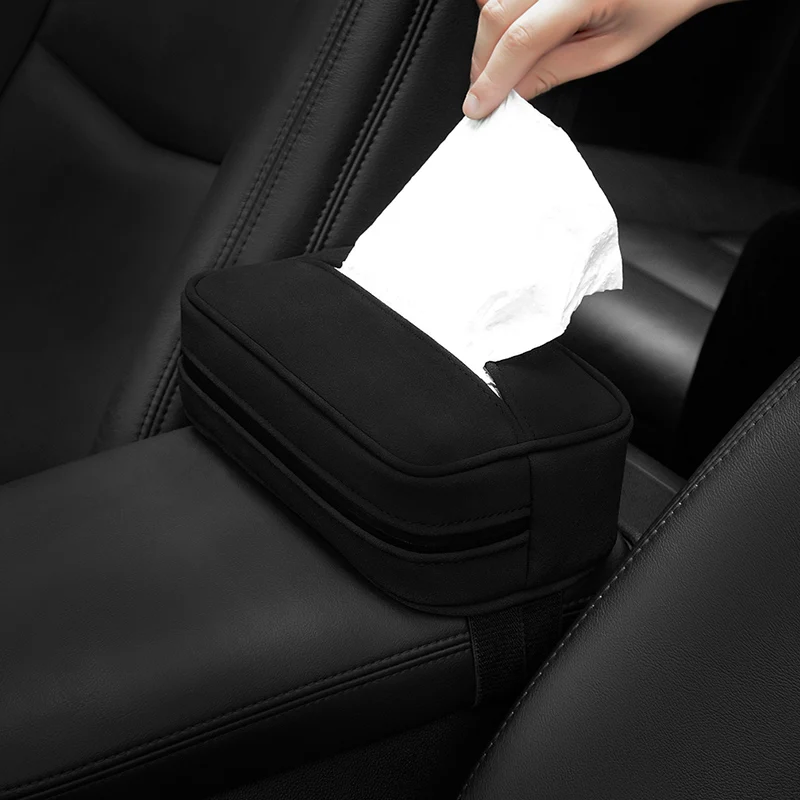 Коробка Держатель салфеток в машину новый высококачественный кожаный