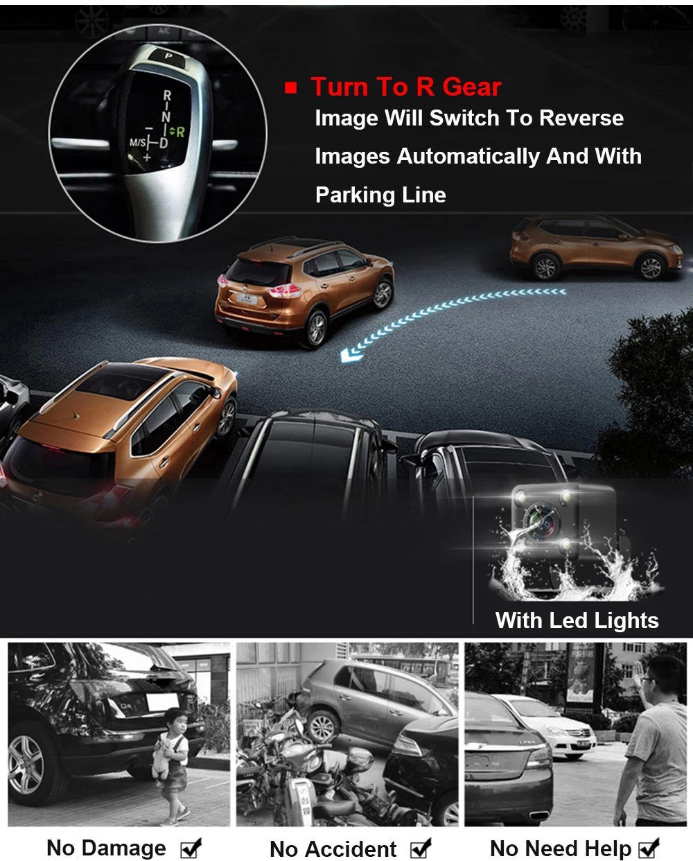 E-ACE Dashcam 3g Автомобильный видеорегистратор gps Навигация 16G авто камера Android 7,0 дюймов зеркало заднего вида FHD 1080P видео рекордер Wifi Bluetooth