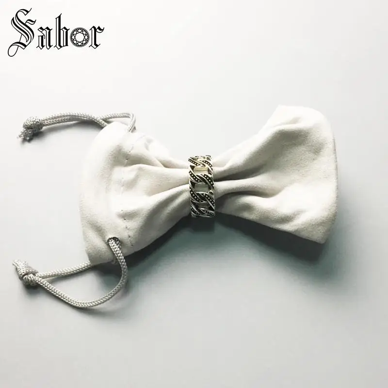 Кольцо с острым шнуром S Модные женские ювелирные изделия для мужчин и женщин