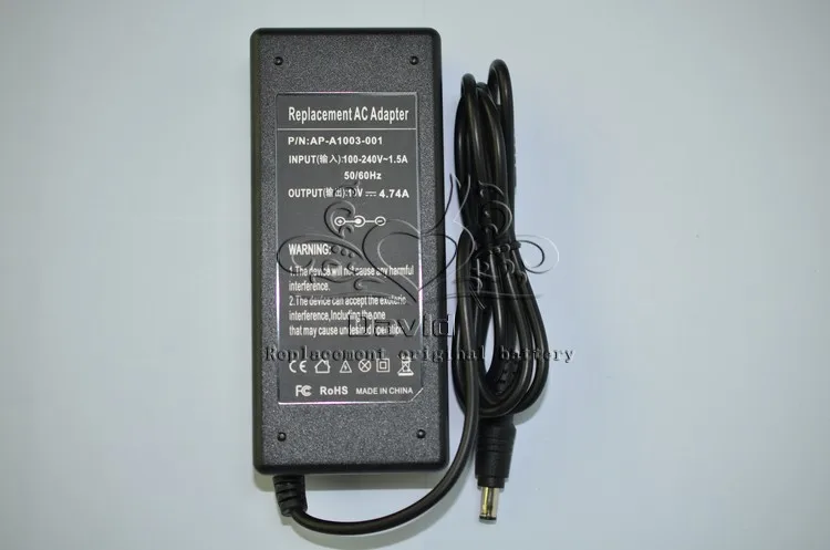 19V 4.74A 5 5*3 0 мм AC зарядное устройство адаптер для ноутбука samsung R428 R410 R65 R520 R522 R530 R580 R560