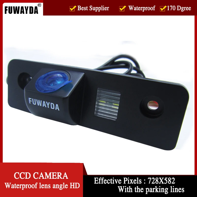 Парковочные мониторы FUWAYDA CCD цветная светодиодсветодиодный камера заднего вида