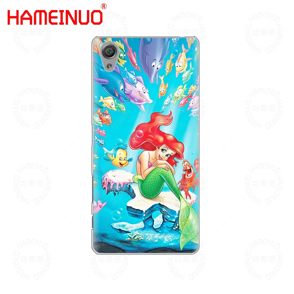 HAMEINUO мультфильм маленький чехол с русалкой чехол для телефона для sony xperia C6 XA1 XA2 XA ULTRA X XP L1 L2 X XZ1 compact XR/XZ PREMIUM - Цвет: 61101