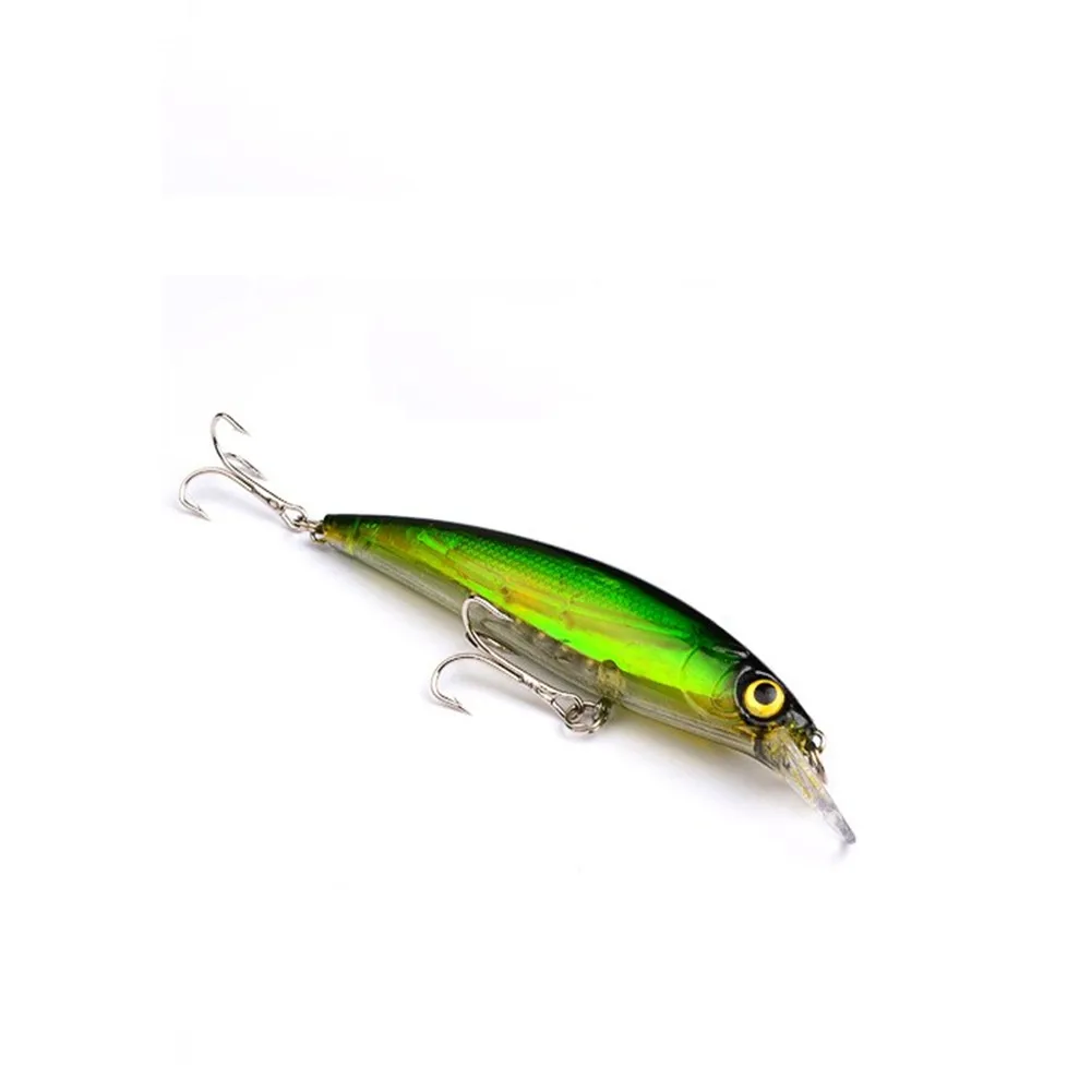 08 FISHINAPOT 1 шт. рыболовные приманки 3D глаза плавающий лазерный гольян 11 см 13,5 г реалистичный твердый воблер кренкбейт рыболовные снасти isca - Цвет: 08