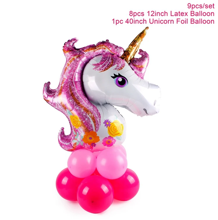 QIFU Pin The Horn On The Unicorn вечерние украшения в виде единорога на день рождения для детей, праздничные вечерние украшения в виде единорога, декор в виде единорога на день рождения