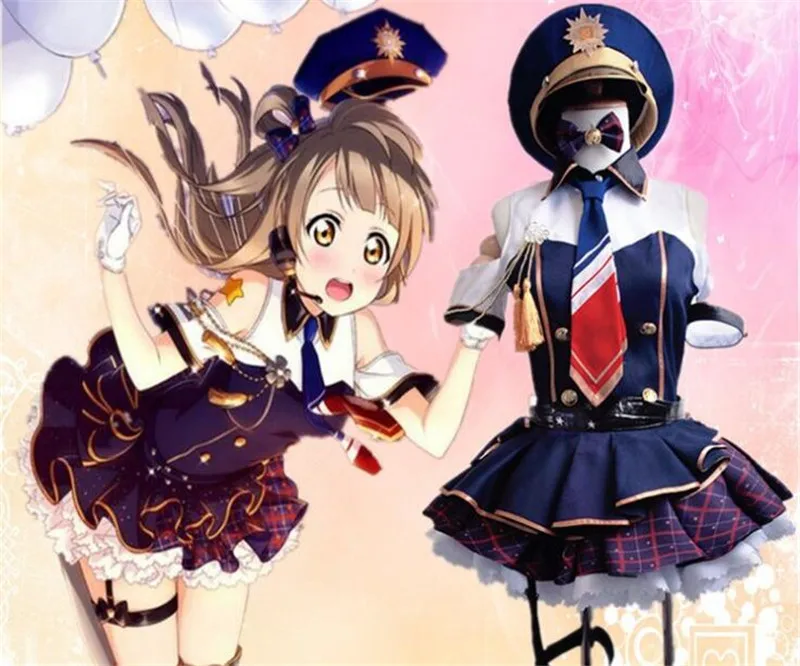 Аниме Love live! Соблазнительное платье горничной пробуждение идола жертвовать