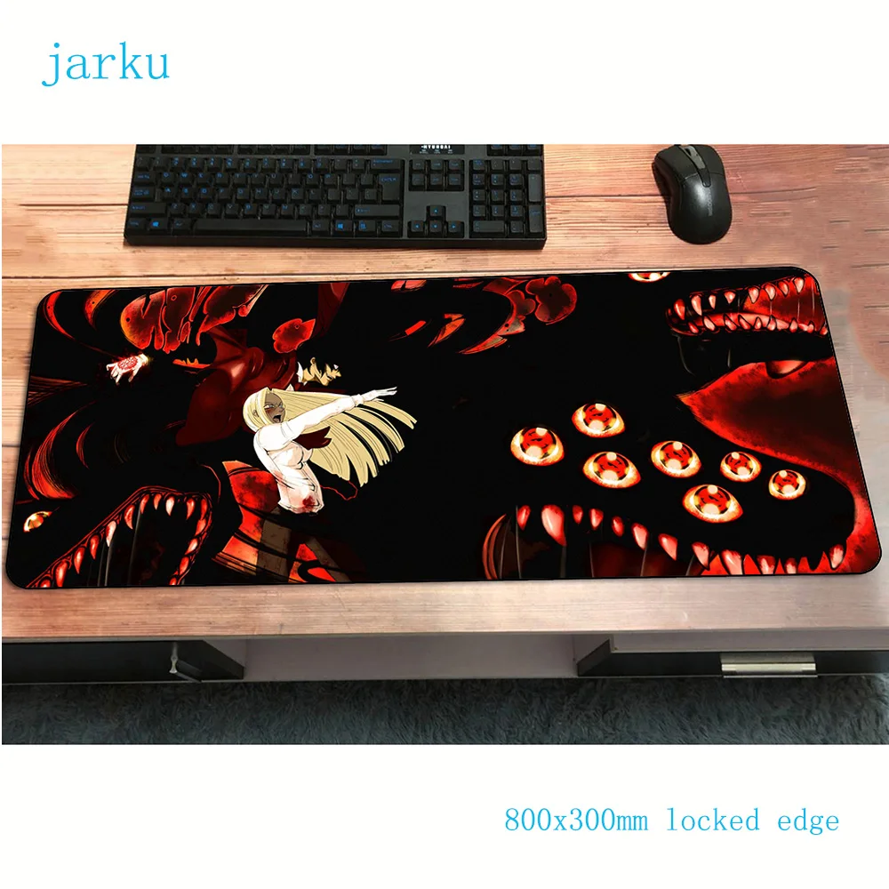 

hellsing mats 800x300x3mm Mass pattern gaming mouse pad big keyboard mousepad cute notebook gamer accessories padmouse mat