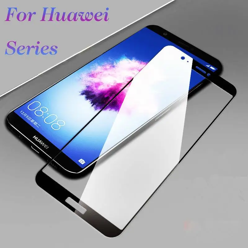 5D полное закаленное стекло для Huawei P20 PRO LITE изогнутое пленка экрана NOVA lite NOVA2i 3i 2S GR5