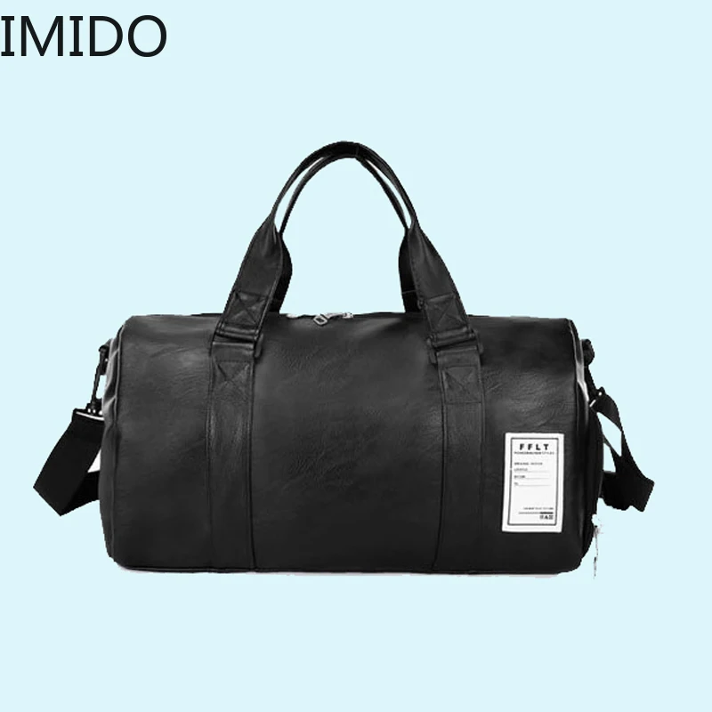 IMIDO Новая модная качественная Дорожная сумка из искусственной кожи для пары