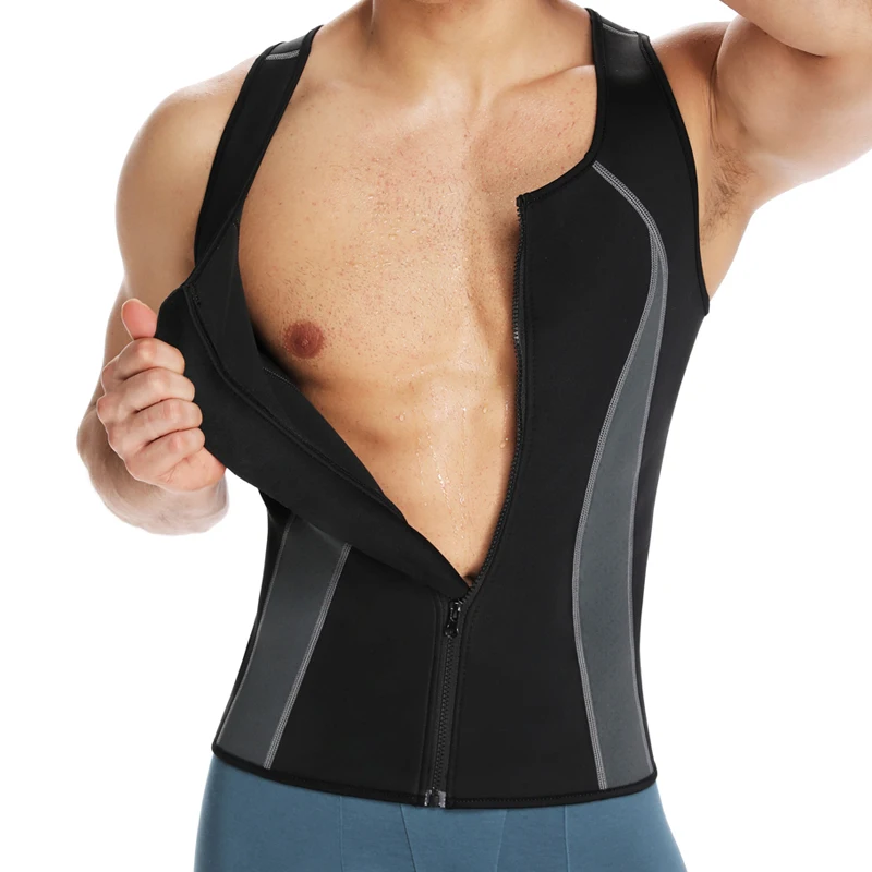 Для мужчин неопрен Body Shaper способствует Пот пояс для похудения Body Shaper жилет талии тренер мужской термо-Бельё для женщин Для мужчин s моделирующий Топ
