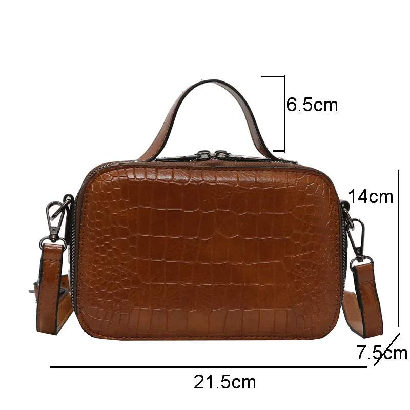 Женская сумка через плечо Mododiino маленькая однотонная на с ручкой модель DNV0985