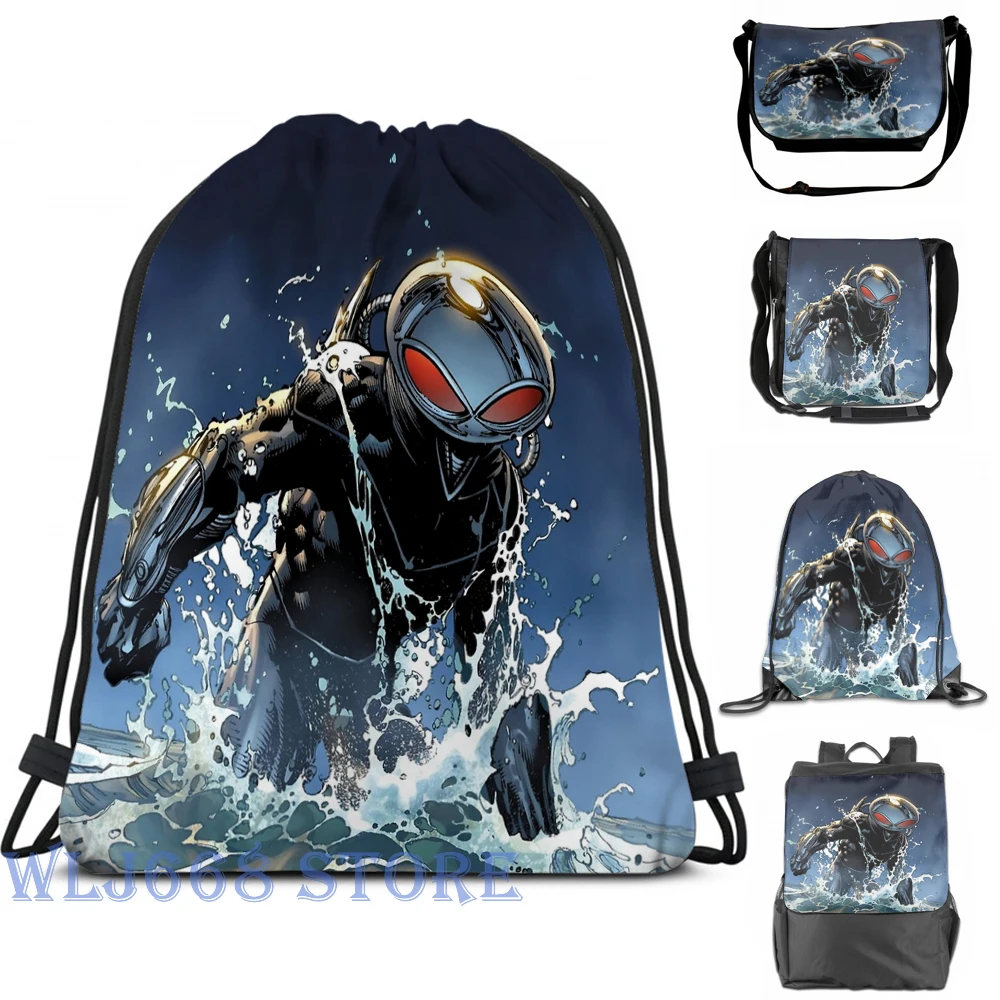 Забавные сумки через плечо с графическим принтом женский черный рюкзак на одно