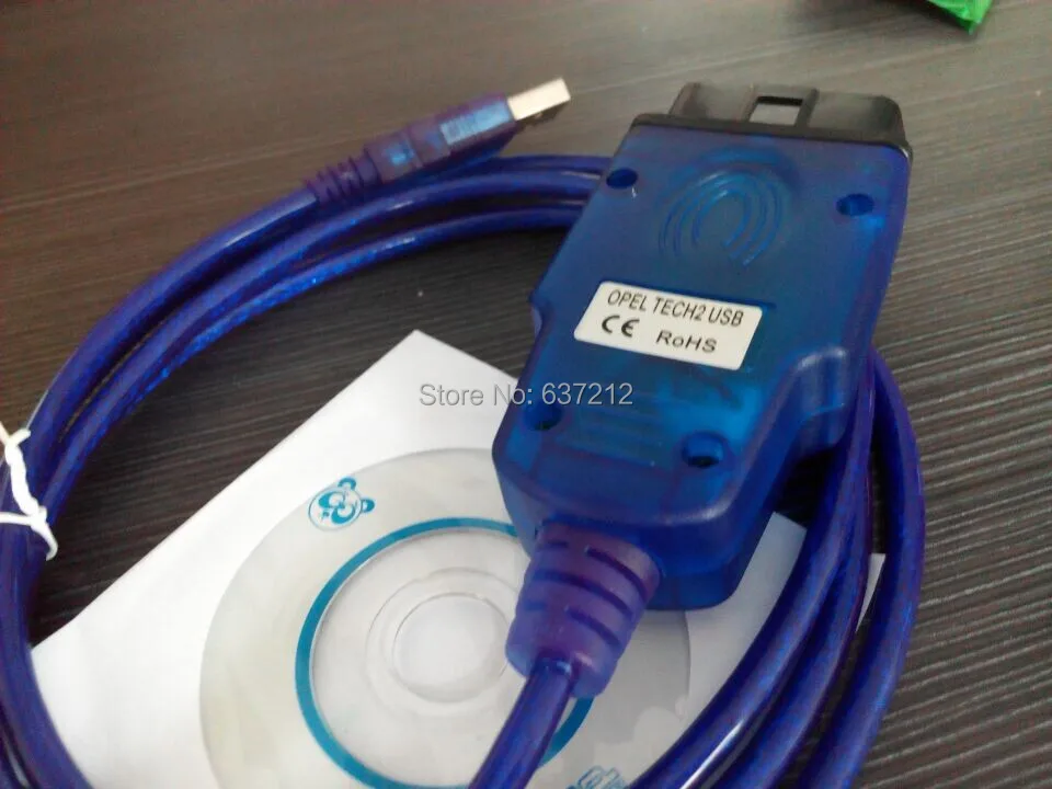 OBD2 Tech2 диагностический кабель USB Tech диагностический интерфейс для Opel Vauxhall Tech 2