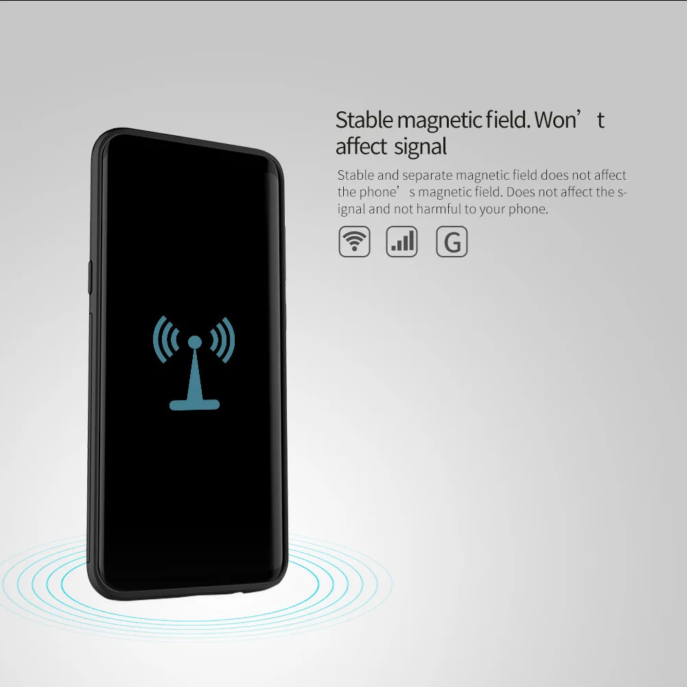 Чехол Nillkin для Samsung Galaxy S8 Plus + чехол с магнитным покрытием из ТПУ матовой текстурой