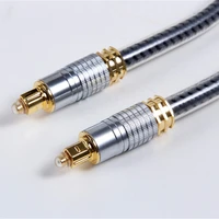 new spdif optical cable od 8 0 mm gold connector digital fiber optical toslink audio cable for dvd cd tv box player wholesale