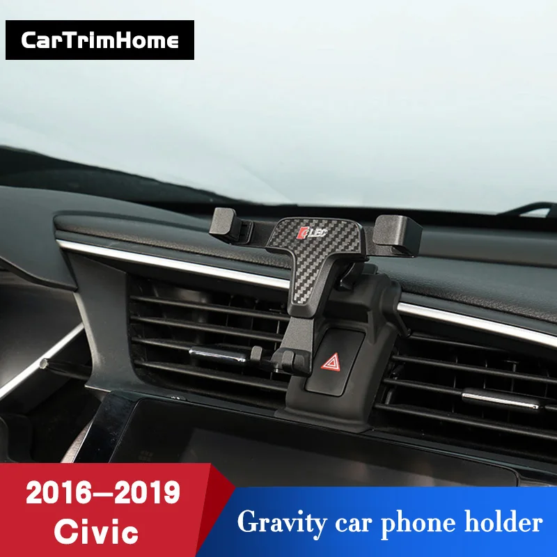 Аксессуары для интерьера, держатель для телефона Honda Civic Gravity, держатель для мобильного телефона, подставка для вентиляционного отверстия