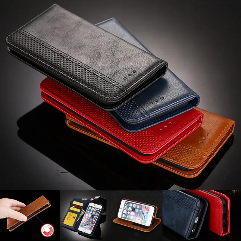 

Luxury Retro Leather Flip Cover For Doogee X60L X70 BL7000 BL5000 Mix Lite Y6Max Case Wallet Card Stand Magnetic Book Cover Case