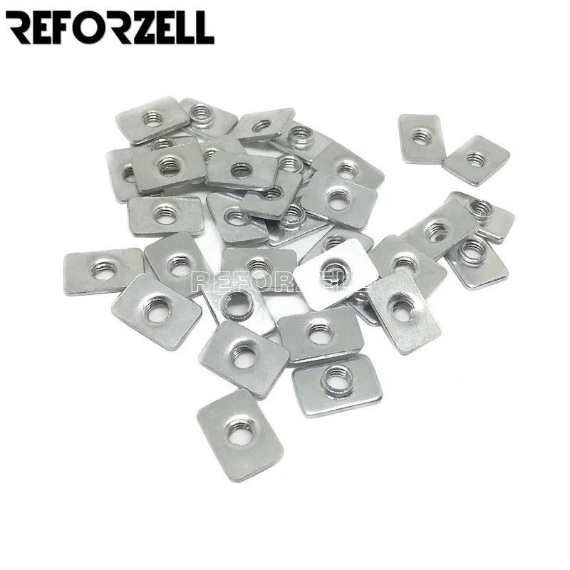 1000pcs/lot free shipping M5 Zinc plated Tee nuts for v-slot aluminum profile accessories