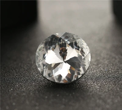 Crystal silver white 100 шт. 18-30 мм ногти со стразами Кнопка шпильки стеклянные пуговицы украшение дивана, стен, мебельная фурнитура с украшением в виде кристаллов кнопки для пряжки с украшением в виде кристаллов - Цвет: Crystal silver white