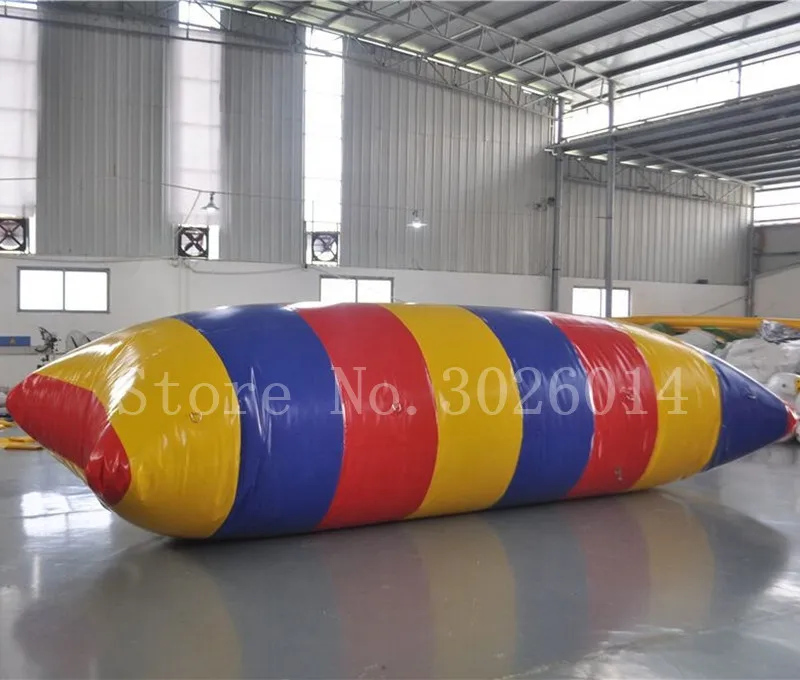 

Free Freight 8*3m PVC Water Jump Pillow Catapult Inflatable Jumping Blob Inflatable Water Blob Bouncing Bag Water Pillow