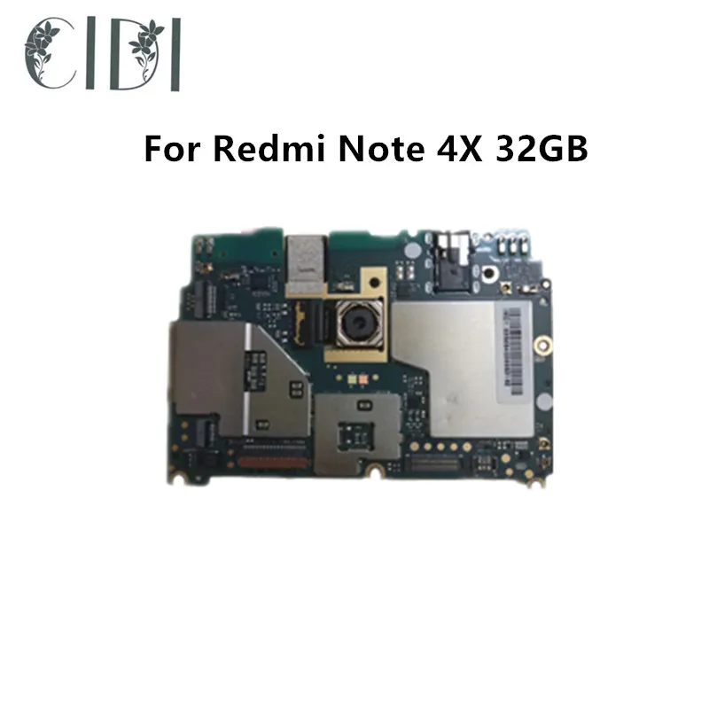 Материнская плата CIDI для Xiaomi Redmi Note4X Note 4X Snapdragon 32 ГБ|Платы мобильных телефонов| |